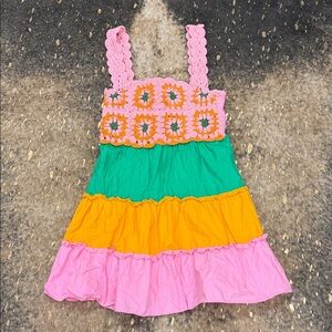 ASOS Pink and Gold Textured Knit